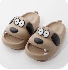 Indoor Household Non-slip Thick-soled Slip-on Outdoor Couple Slippers