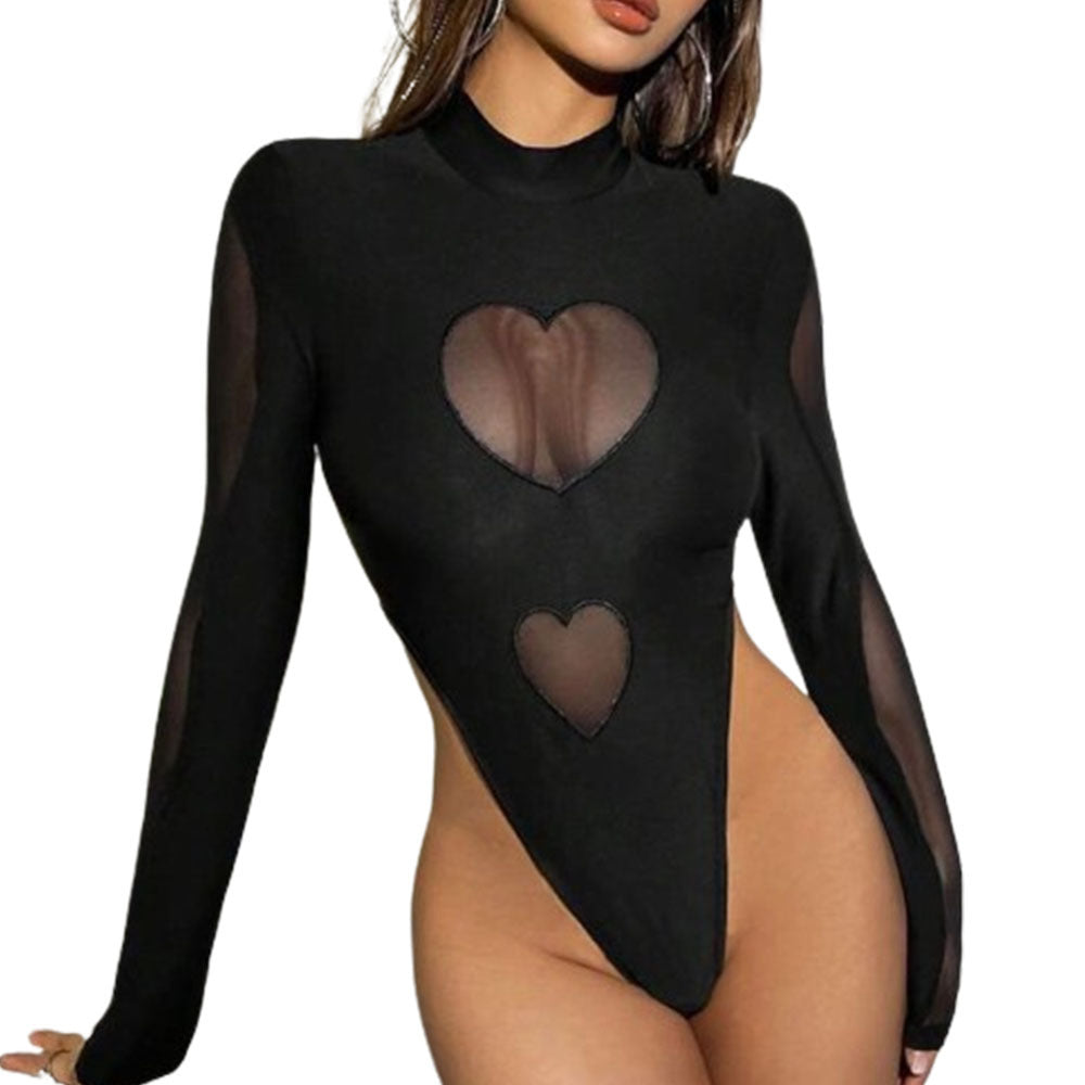 Love Mesh Jumpsuit For Women